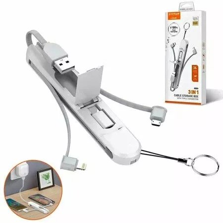 LDNIO LC130 3 IN 1 Charging Cable