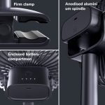 JISULIFE F7-B Clip Table Fan 4000mAh