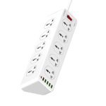 LDNIO SC10610 30W 10 Outlets+5USB Ports+1PD Port Power Strip