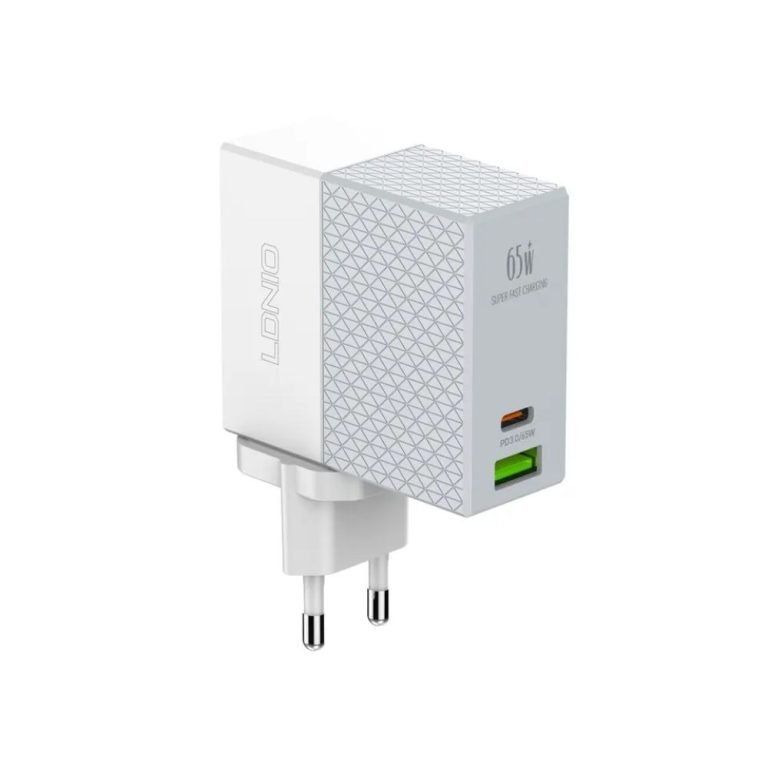 LDNIO (A2620C) 65W Fast Charging Adapter Universal Plug