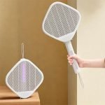Qualitell Foldable Mosquito Swatter V1 Electric Mosquito Bat