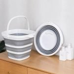 Portable Bucket for Fishing Folding Collapsible Bucket