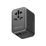 Momax UA8 1-World 65W GaN Travel Socket Adapter