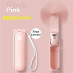 JISULIFE F8X Mini Fan Portable Fan (New Upgrade Version)