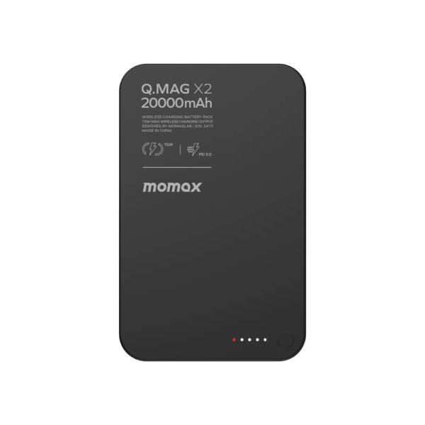 Momax Q.Mag X2 20000mAh Magnetic Wireless Power Bank