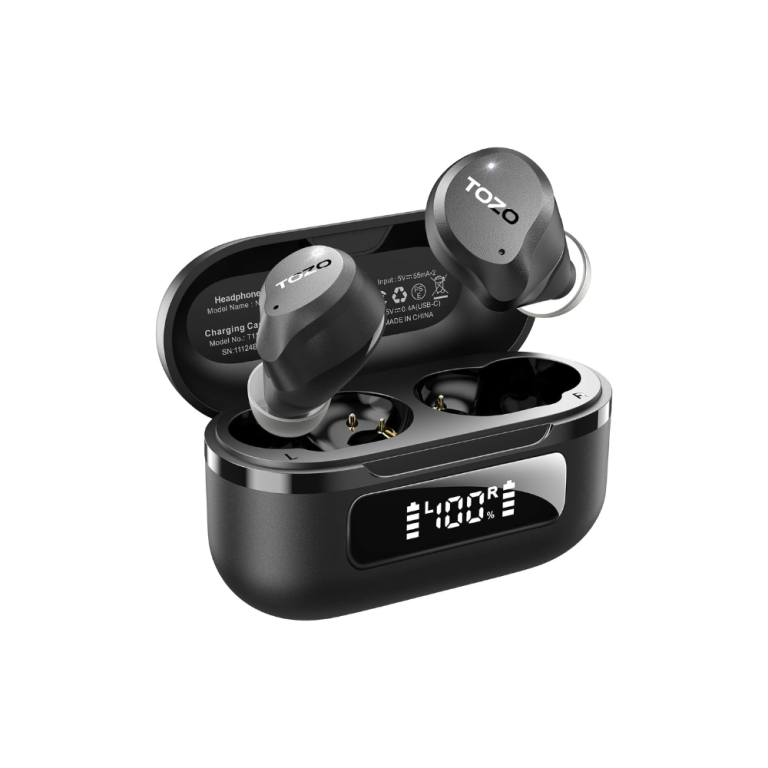 TOZO AeroSound Hybrid Active Noise Cancelling Wireless Earbuds