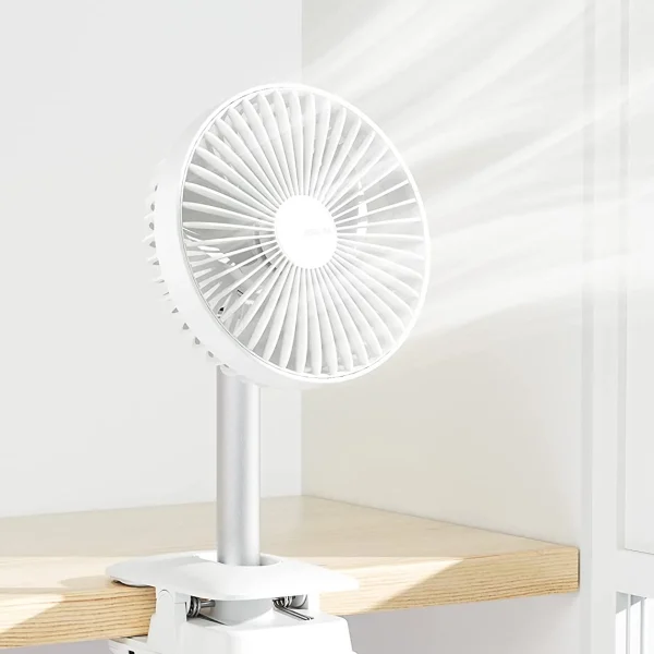 JISULIFE FA13R Auto-Oscillating Fan 8000mAh Battery