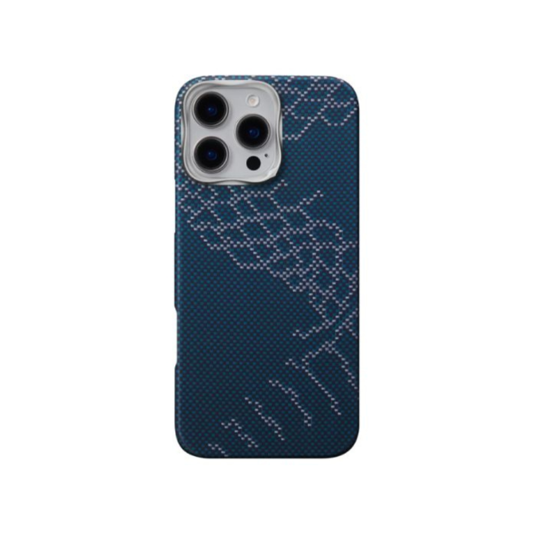 Pitaka Snake Ridge Case For iPhone 16 Pro & 16 Pro Max (Snowy day)