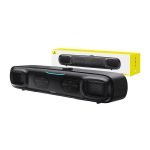 Baseus AeQur DS10 Mini Soundbar Desktop Bluetooth Speaker with RGB Light