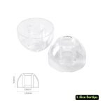 EPZ M100 Liquid Silicone Eartips for IEM Earphone Bluetooth Earbuds