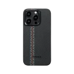 PITAKA MagEZ Case 4 for iPhone 15 Pro / 15 Pro Max -600D Rhapsody