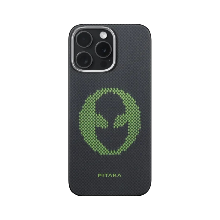 Pitaka Aries Tactile Woven Case for iPhone 16 Pro / 16 Pro Max -Alien