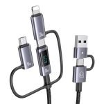 USAMS SJ713 60W Fast Charging 6 in 1 Display Display Data Cable
