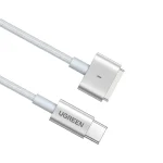 Ugreen 35509 140W USB-C to Magsafe 3 Braided Charging Cable for MacBook Pro / Air – 2m (US530)