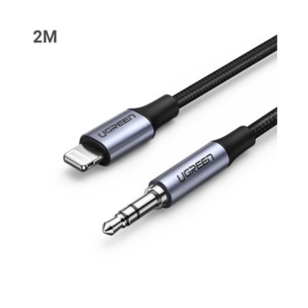Ugreen US315 (70862) Lightning to 3.5mm Audio Cable – 2M