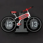MidClock HY-F117 Unique Bicycle Inspired Flip Clock