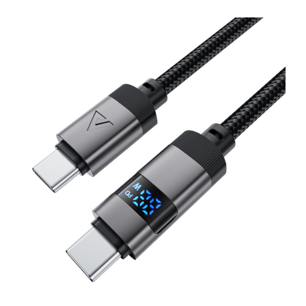 ACEFAST C15-03 60W USB-C to USB-C charging Data Cable with Display