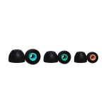 JCALLY EM04 3Pairs Set L M S Ear Cap Earphone Silicone