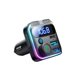 Joyroom JR-CCB01 48W Dual-Mic Car Wireless FM Transmitter