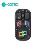 COTECi OF-026-WH Magic Crystal IV Wireless & Bluetooth Dual-Mode Mouse