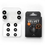 DIVINUS Velvet Wide Bore Silicone Eartips 5 Sizes – Per Size 1 Pair