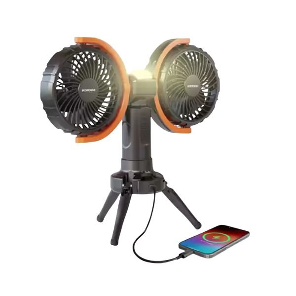 Porodo Lifestyle Dual-Head Oscillating Fan