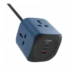 LDNIO SC3319 6in1 65W Power Socket Cube 2500W Universal Outlet