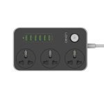 Ldnio SC3604 Power Strip with 3 AC Sockets and 6 USB Ports