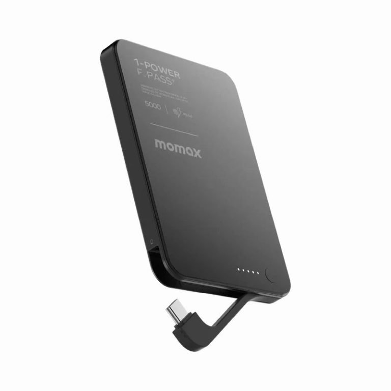 Momax 1 Power F.Pass⁺ 5000mAh Magnetic Battery Pack with Built in Cable