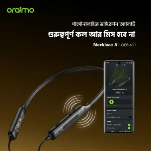 Oraimo OEB-611 Necklace 5 ANC Wireless Neckband