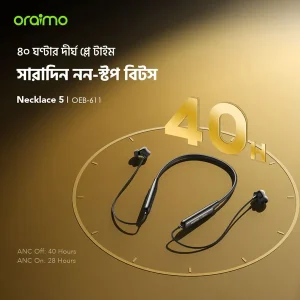 Oraimo OEB-611 Necklace 5 ANC Wireless Neckband