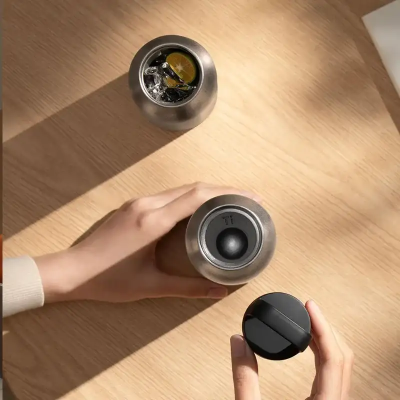Xiaomi Mijia Ti Thermos Cup G 380mL Pure Titanium Vacuum Insulated Bottle 2 Xiaomi Mijia Ti Thermos Cup G 380mL